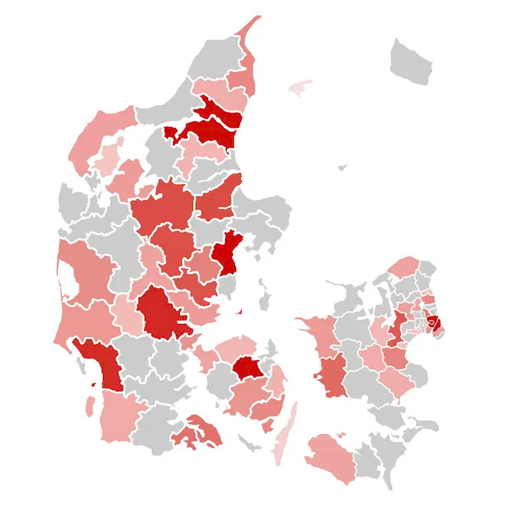 Thumbnail image of React Denmark Map